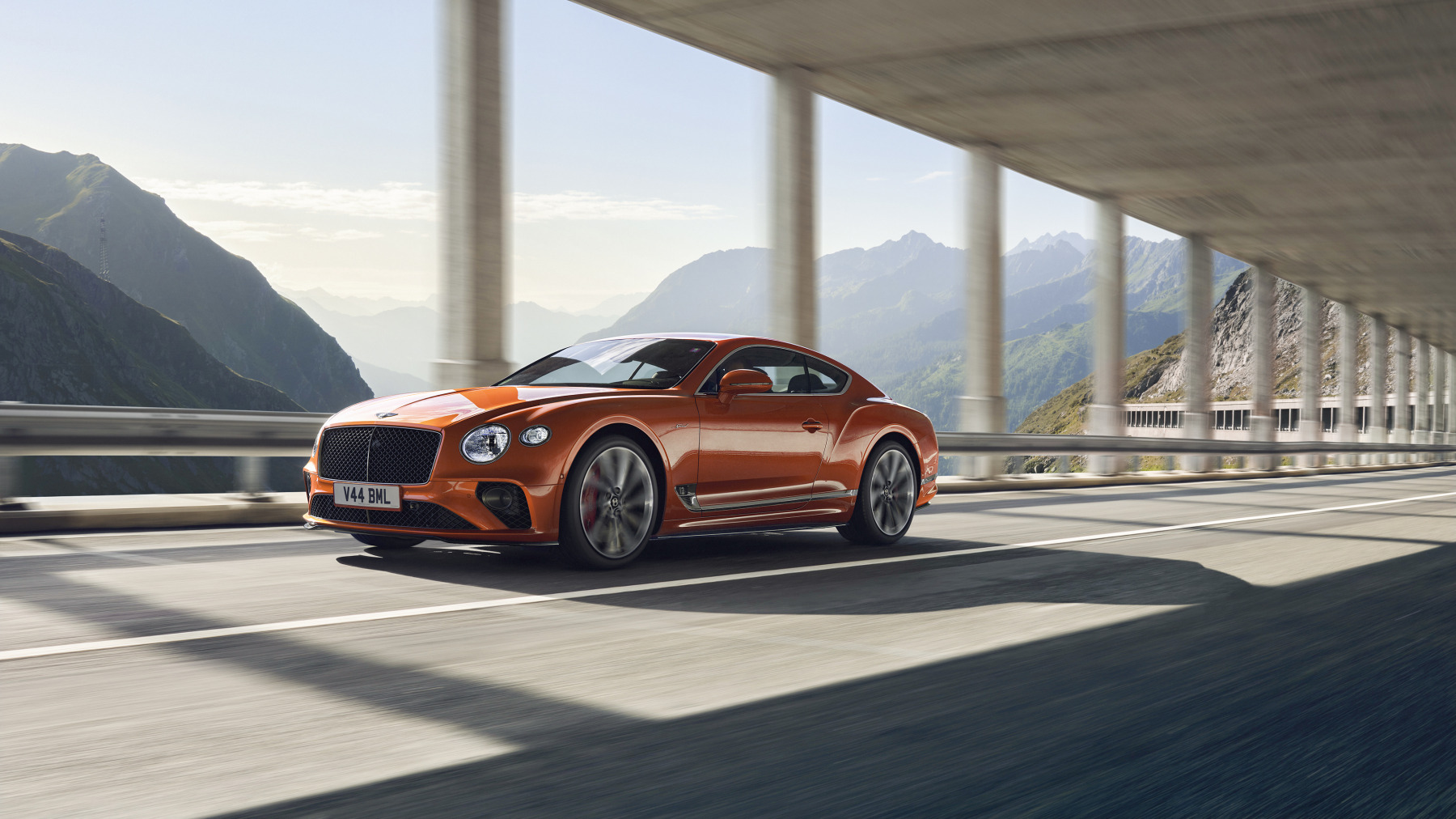 Bentley Speed Orange flame