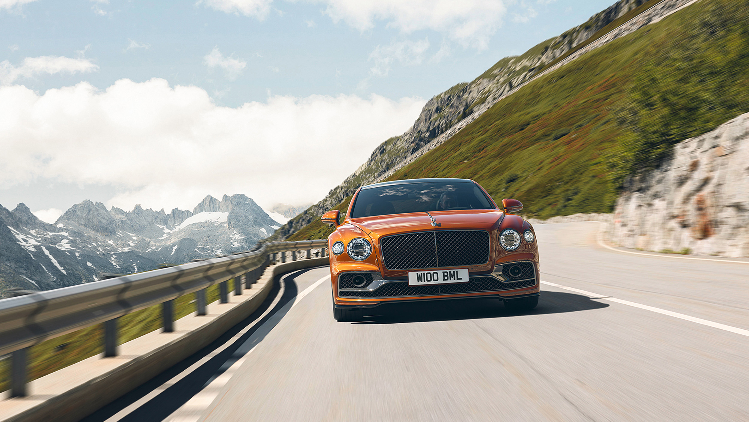 Bentley Speed Orange flame