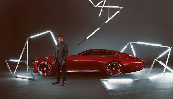 John Boyega X Maybach 6 1