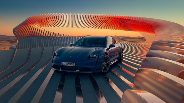 Porsche Taycan full EV CGI 3
