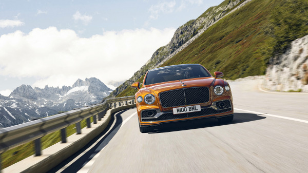 Bentley Speed Orange flame 2